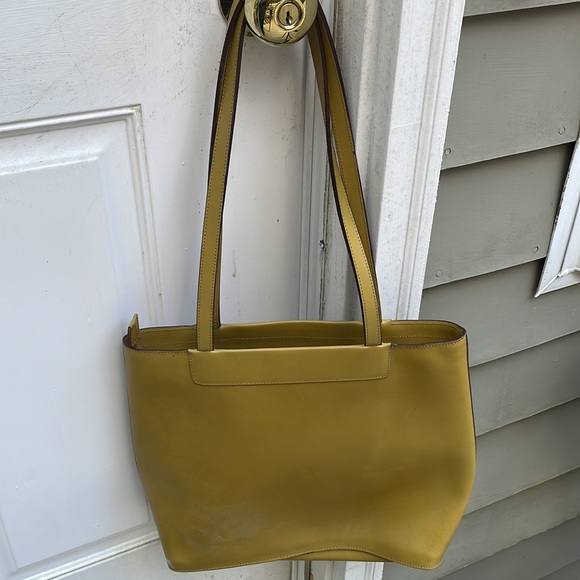 Lamarthe Leather Handbag Purse Tote - Picture 3 of 8